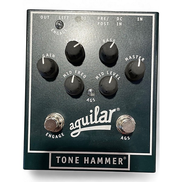 Used Aguilar Tone Hammer Bass Preamp/Direct Box Bass Preamp