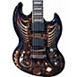Used ESP LTD Graphic Series EX Clockwork Zombie Custom Graphic Solid Body Electric Guitar