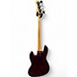 Used Fender Standard Jazz Bass Wine Red Electric Bass Guitar