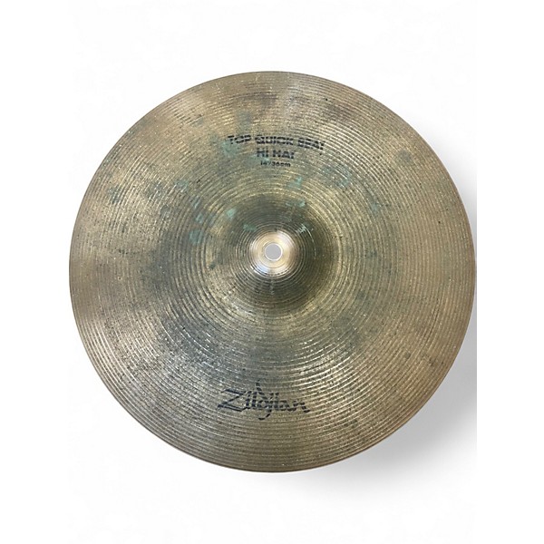 Used Zildjian 14in Quick Beat Hi Hat Pair Cymbal