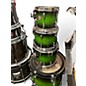 Used Pearl 4 Piece Session Custom Green Fade Drum Kit