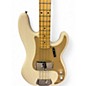 Used Fender CUSTOM SHOP JOURNEYMAN RELIC Blonde Electric Bass Guitar