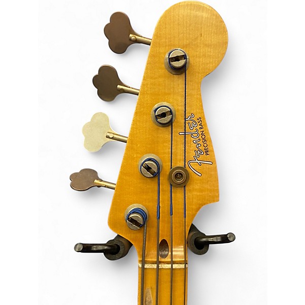 Used Fender CUSTOM SHOP JOURNEYMAN RELIC Blonde Electric Bass Guitar