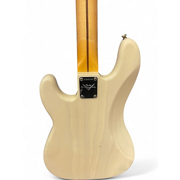 Used Fender CUSTOM SHOP JOURNEYMAN RELIC Blonde Electric Bass Guitar