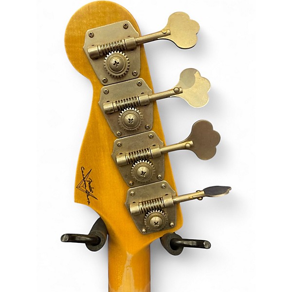 Used Fender CUSTOM SHOP JOURNEYMAN RELIC Blonde Electric Bass Guitar