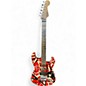 Used EVH Striped Series Frankie evh Solid Body Electric Guitar thumbnail