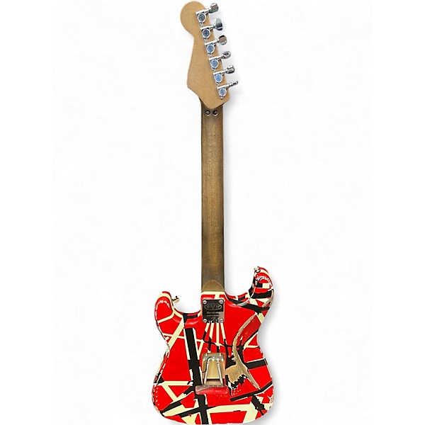 Used EVH Striped Series Frankie evh Solid Body Electric Guitar