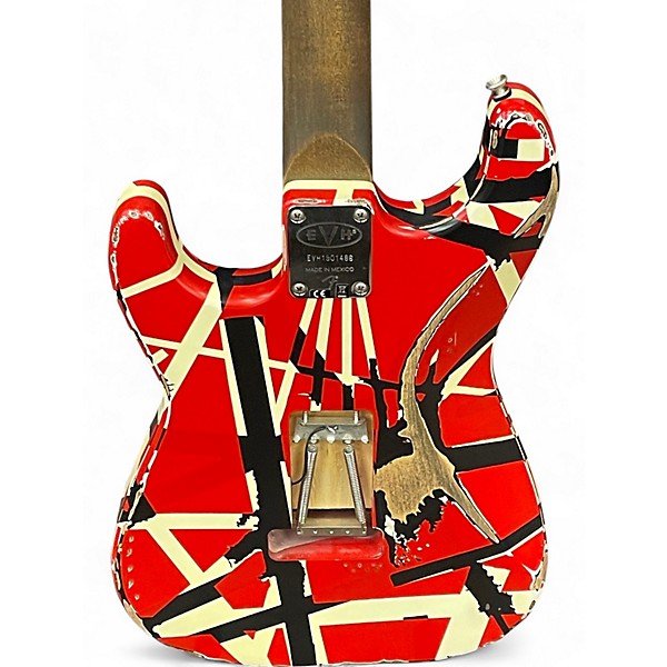 Used EVH Striped Series Frankie evh Solid Body Electric Guitar