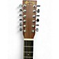Used Martin X Series Custom Dreadnought Centennial Natural 12 String Acoustic Electric Guitar