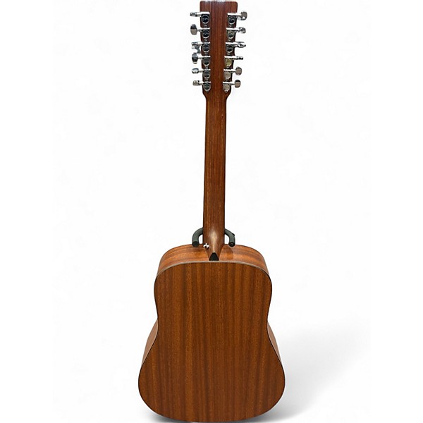 Used Martin X Series Custom Dreadnought Centennial Natural 12 String Acoustic Electric Guitar