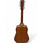 Used Martin X Series Custom Dreadnought Centennial Natural 12 String Acoustic Electric Guitar