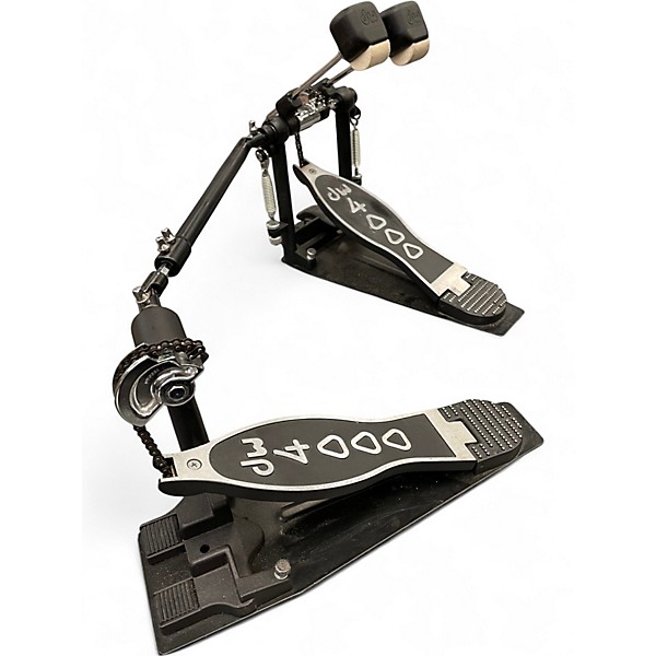 Used DW 4000 Series Double Double Bass Drum Pedal
