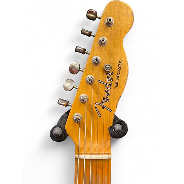 Used 2023 Fender Custom Shop 70th Anniversary Broadcaster Heavy Relic Blonde Solid Body Electric Guitar