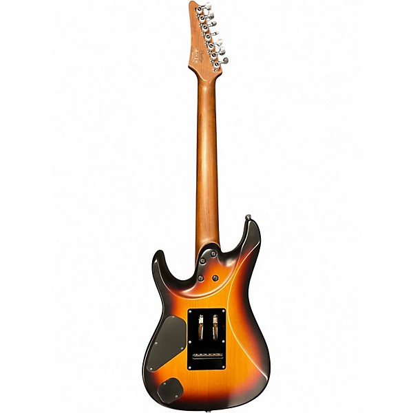 Used 2022 Ibanez AZ24027 Prestige 3 3 Tone Sunburst Solid Body Electric Guitar
