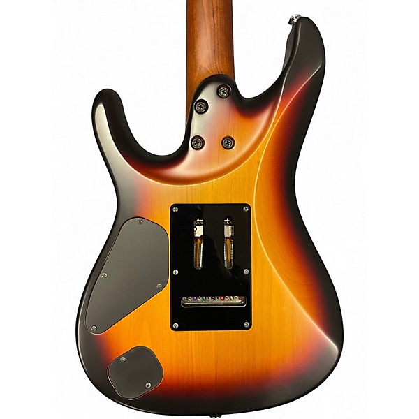 Used 2022 Ibanez AZ24027 Prestige 3 3 Tone Sunburst Solid Body Electric Guitar