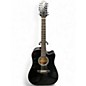Used Takamine GD30-12 Black 12 String Acoustic Electric Guitar thumbnail
