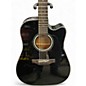 Used Takamine GD30-12 Black 12 String Acoustic Electric Guitar
