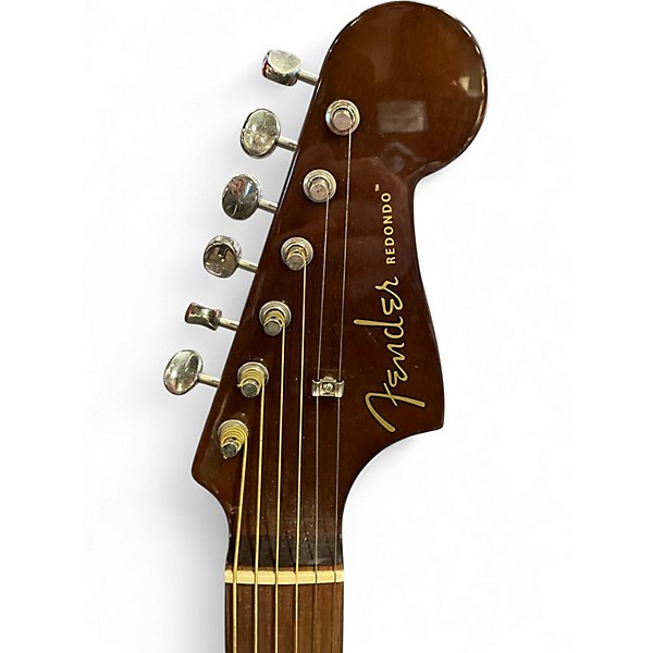 Used Fender Redondo Player Sunburst Acoustic Electric Guitar