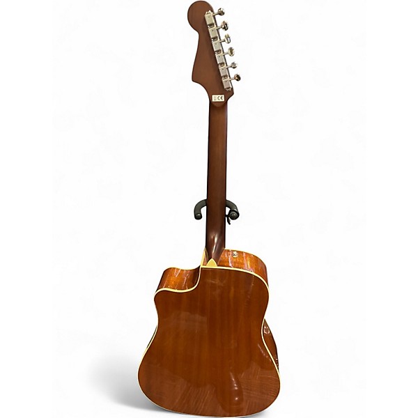 Used Fender Redondo Player Sunburst Acoustic Electric Guitar