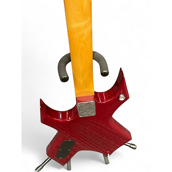 Used B.C. Rich Bronze Series Warlock RED Solid Body Electric Guitar