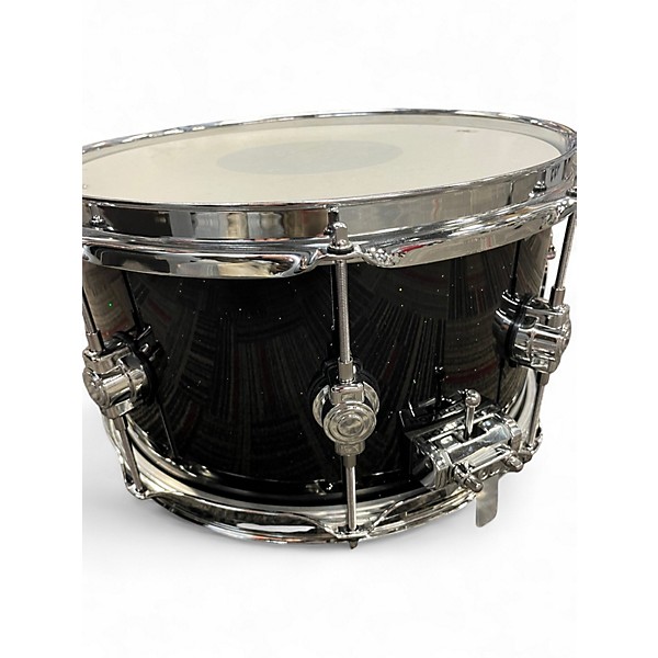 Used DW 13X7 Performance Series Snare Black Mirra Drum