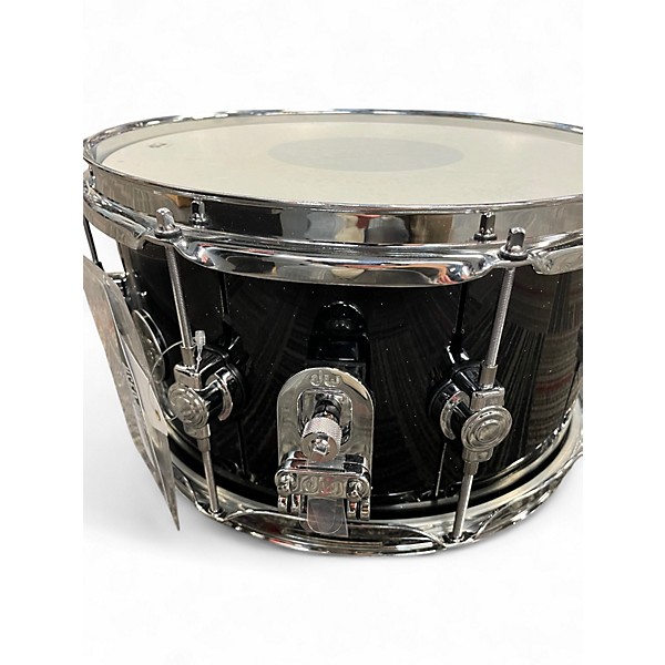 Used DW 13X7 Performance Series Snare Black Mirra Drum