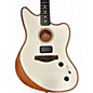 Used 2021 Fender American Acoustasonic Jazzmaster White Acoustic Electric Guitar