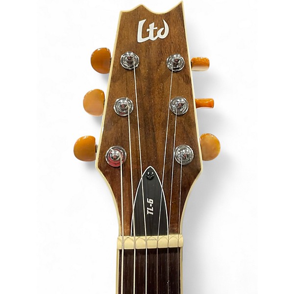 Used ESP LTD TL6 Black Acoustic Electric Guitar