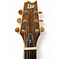 Used ESP LTD TL6 Black Acoustic Electric Guitar