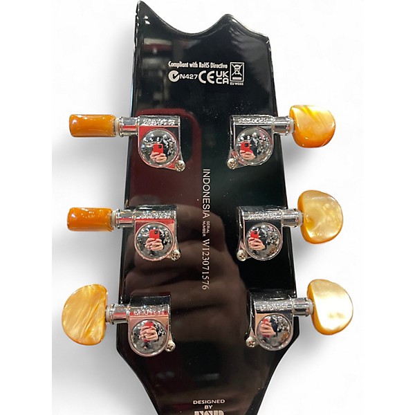 Used ESP LTD TL6 Black Acoustic Electric Guitar