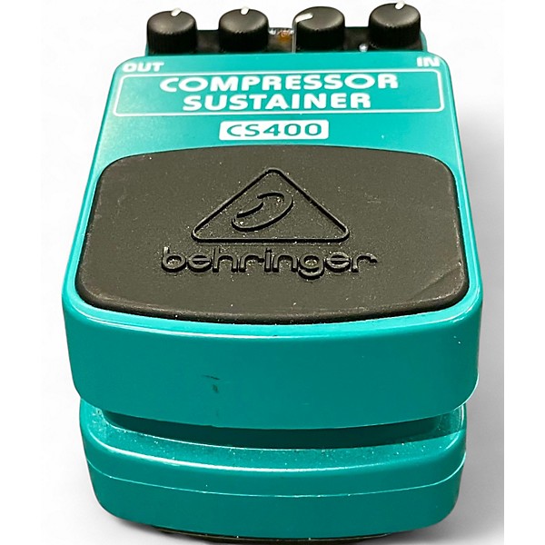 Used Behringer CS400 Compressor Sustainer Effect Pedal
