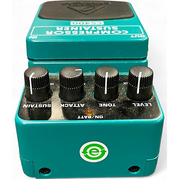 Used Behringer CS400 Compressor Sustainer Effect Pedal