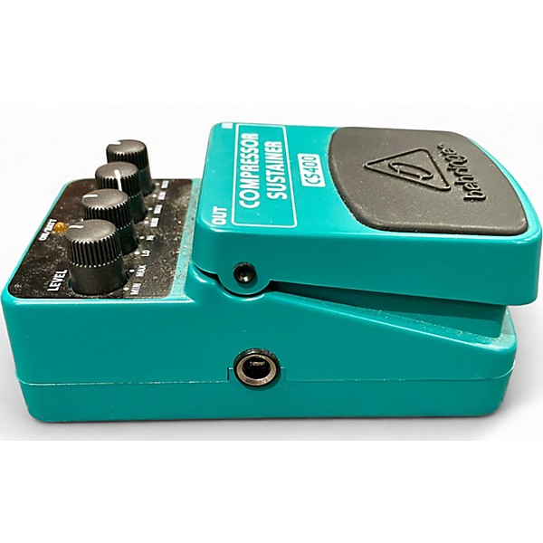 Used Behringer CS400 Compressor Sustainer Effect Pedal