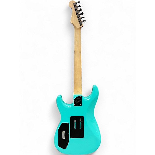 Used Fender HM Heavy Metal Stratocaster Green Solid Body Electric Guitar