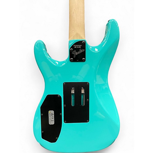 Used Fender HM Heavy Metal Stratocaster Green Solid Body Electric Guitar