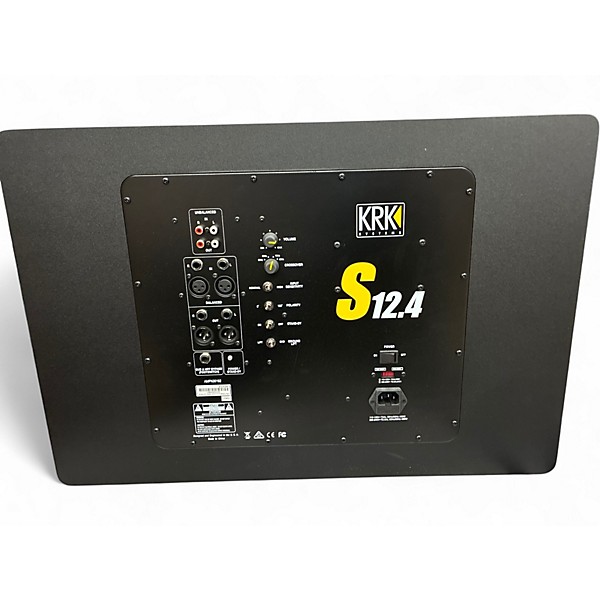 Used KRK S12.4 12" Powered Studio Subwoofer Subwoofer