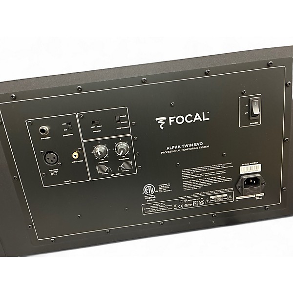 Used Focal Alpha Twin Evo 6.5" (Pair) Powered Monitor