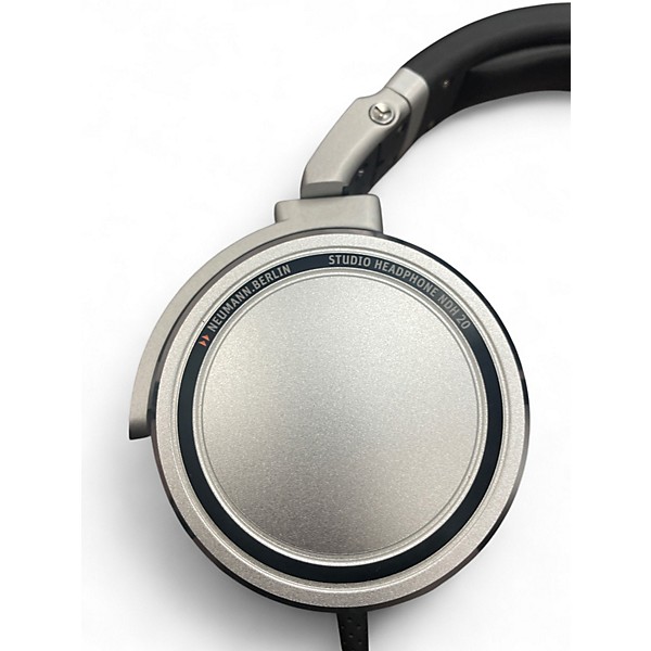 Used Neumann NDH 20 Closed-Back Studio Monitoring Headphones Silver Studio Headphones