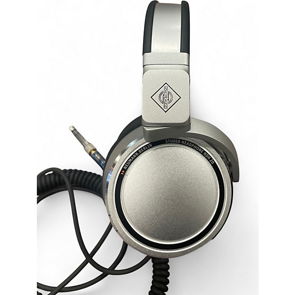 Used Neumann NDH 20 Closed-Back Studio Monitoring Headphones Silver Studio Headphones