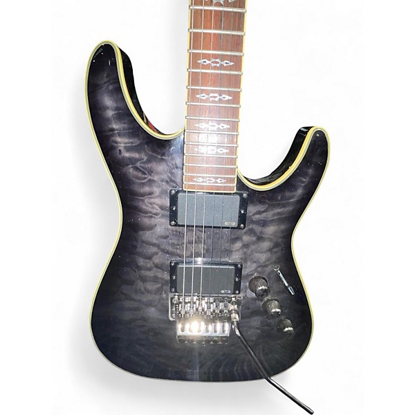 Used Schecter Guitar Research Hellraiser Special C1 Black Onyx Solid Body Electric Guitar