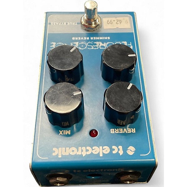Used TC Electronic Fluorescence Shimmer Reverb Effect Pedal