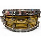 Used Pearl 14X5 Masterworks Carbon Fiber Over Maple Snare Gold Swirl on Black Carbon Drum thumbnail