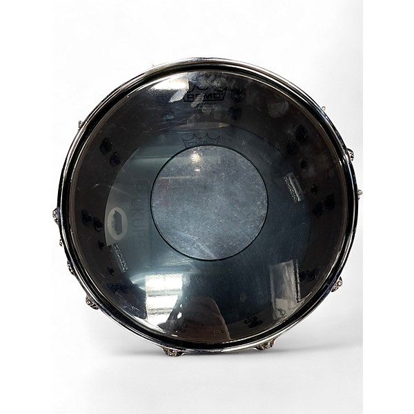 Used Pearl 14X5 Masterworks Carbon Fiber Over Maple Snare Gold Swirl on Black Carbon Drum