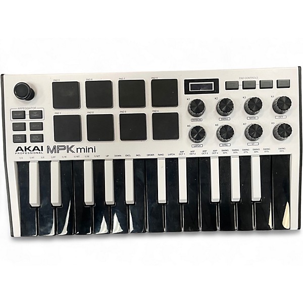 Used Akai Professional MPK Mini MIDI Controller