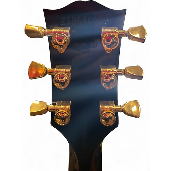 Used Gibson Les Paul Supreme Trans Black Solid Body Electric Guitar