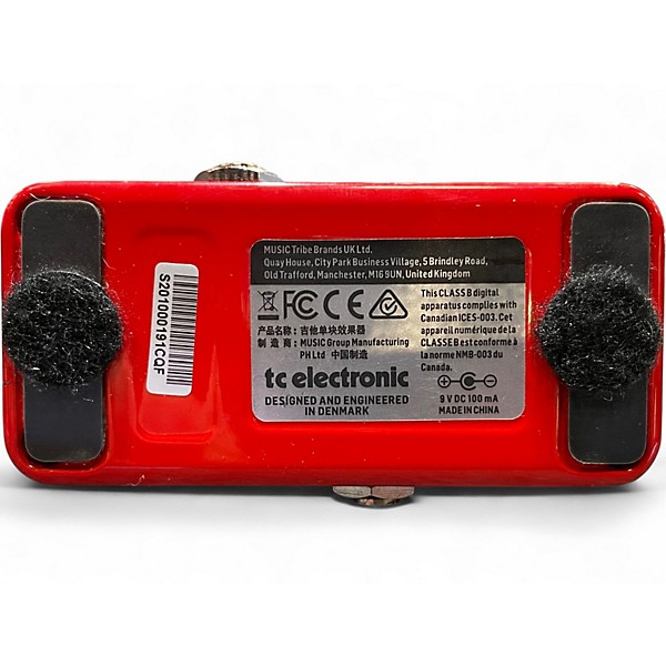 Used 2020s TC Electronic Sub N Up Mini Octaver Effect Pedal