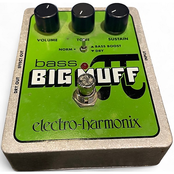 Used 2020s Electro-Harmonix Deluxe Bass Big Muff Distortion Bass Effect Pedal