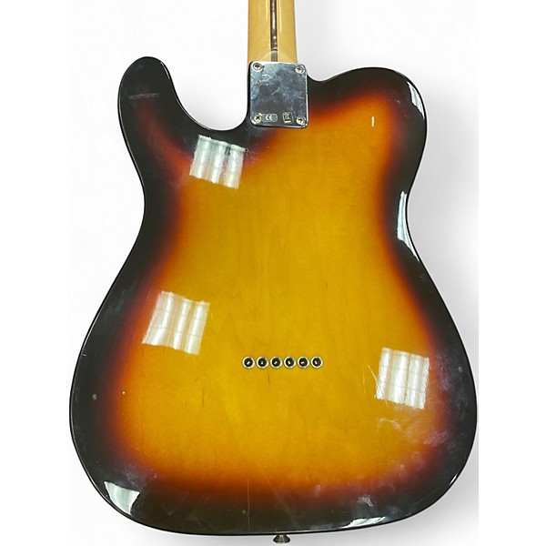 Used Fender Standard Telecaster 3 Tone Sunburst Solid Body Electric Guitar