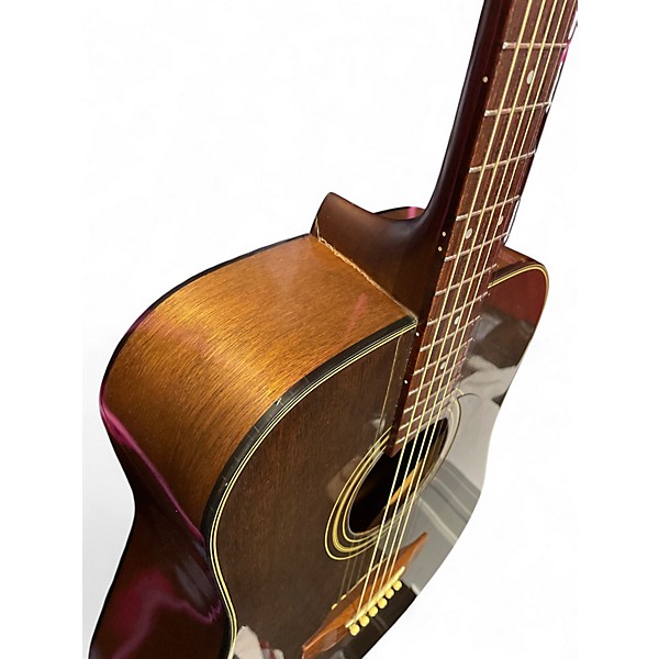 Used Fender Newporter Player Trans Brown Acoustic Electric Guitar