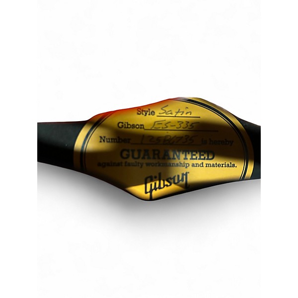 Used 2016 Gibson ES335 Memphis Satin Faded Cherry Hollow Body Electric Guitar